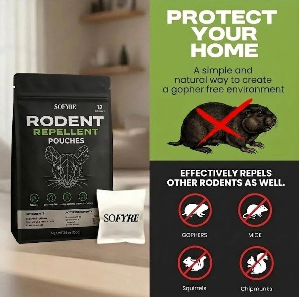 Gopher Repellent Pouches 2