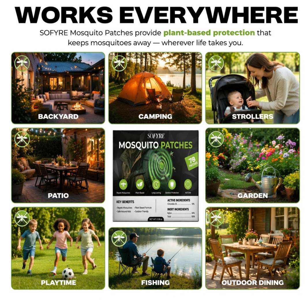 Mosquito Repellent Patches 4