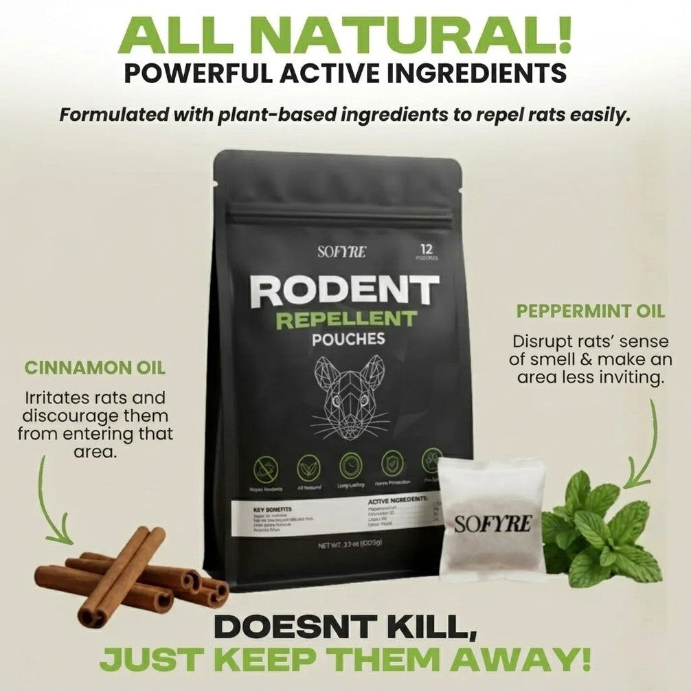 Rat Repellent Pouches 5