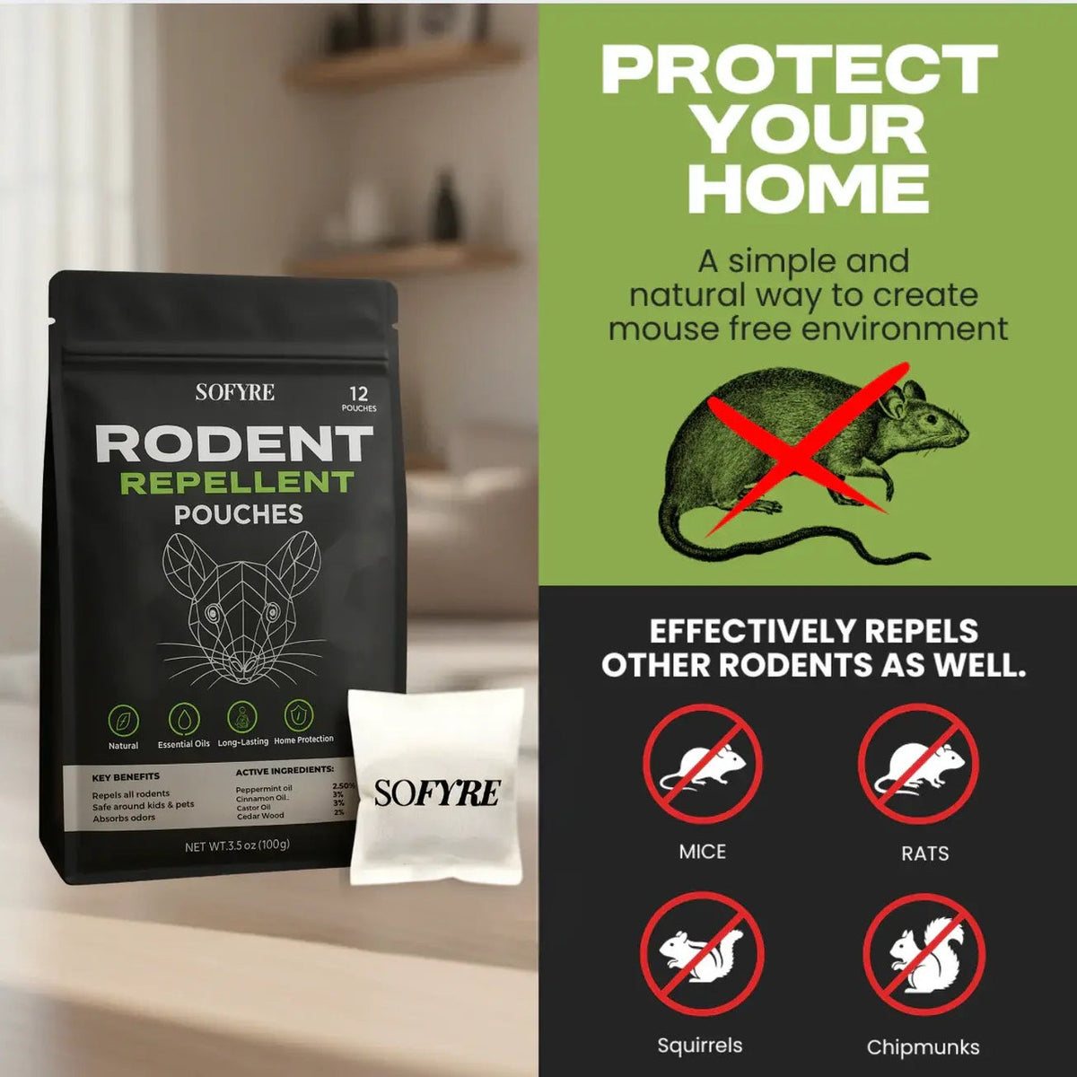 Rodent Repellent Pouches 2