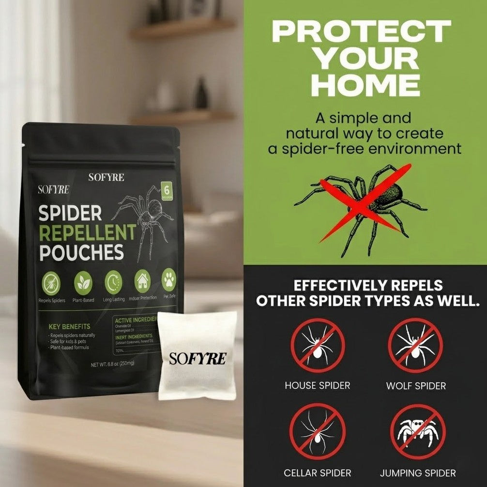 Spider Repellent Pouches 2