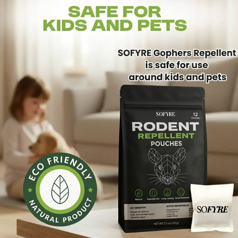 Gopher Repellent Pouches 3
