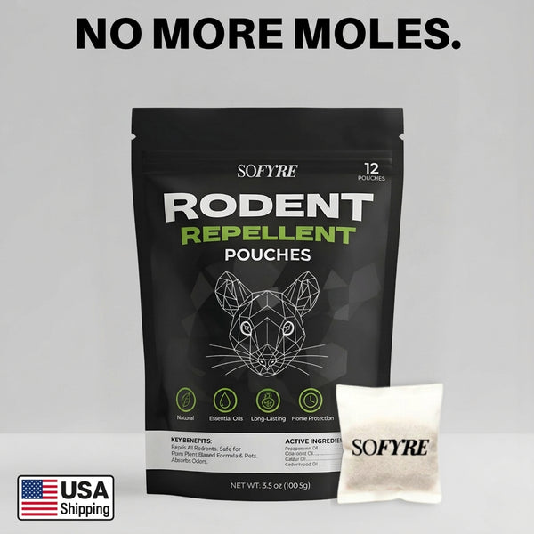 Mole Repellent Pouches